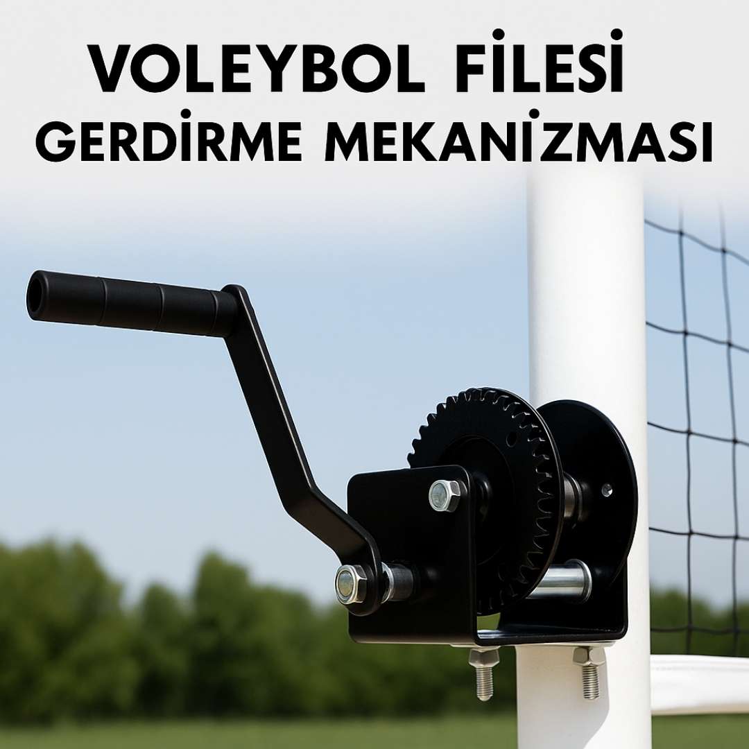 Voleybol File Gerdirme Mekanizması – Profesyonel Ayar Sistemi - 2