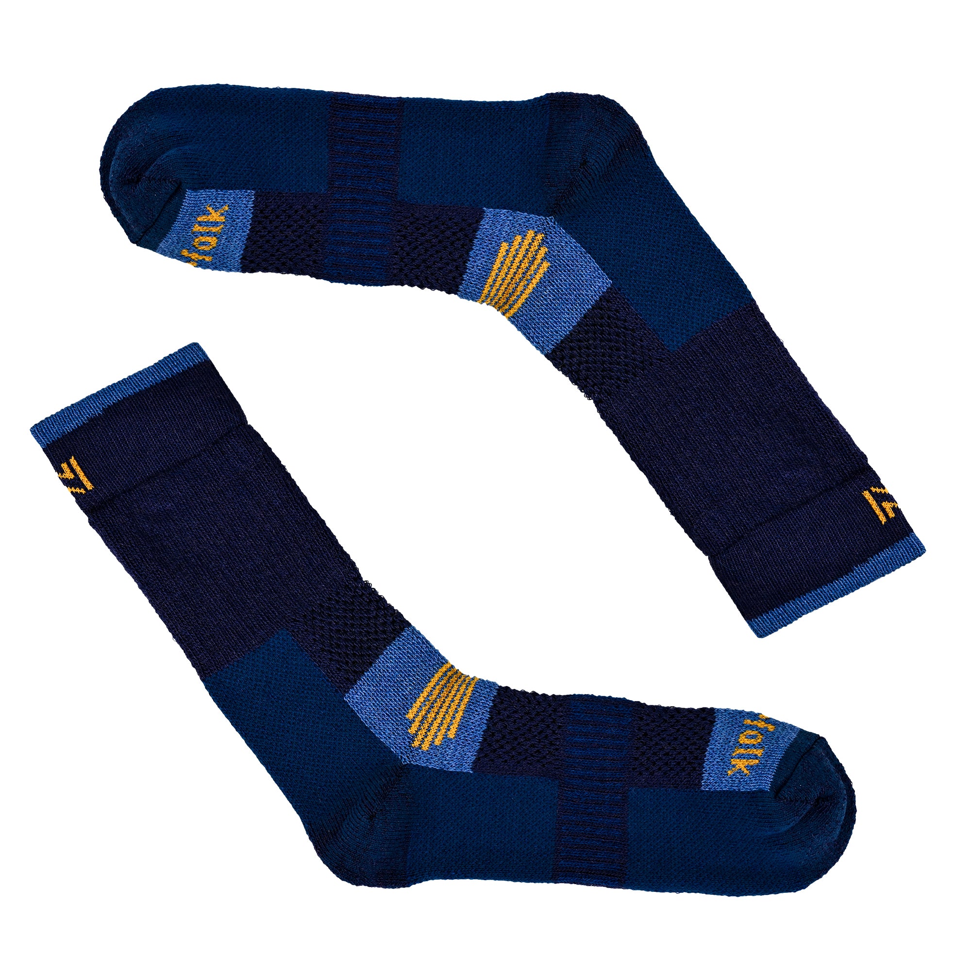 VOYAGER 2.0 Termal Merinos Yünlü Tam Yastıklı Outdoor Yürüyüş Çorabı - Lacivert - 7