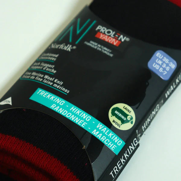 VOYAGER Ultimate Tam Yastıklamalı Termal Merinos Yünü Outdoor Yürüyüş Çorabı Siyah - 3