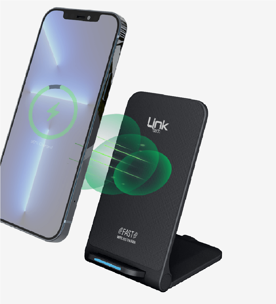W515 15W Type-C Table Wireless Charger & Phone Holder - 2