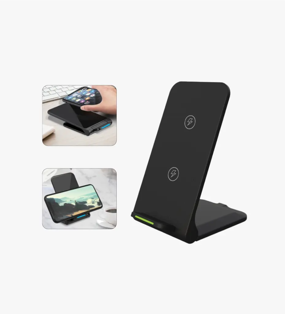 W515 15W Type-C Table Wireless Charger & Phone Holder - 3