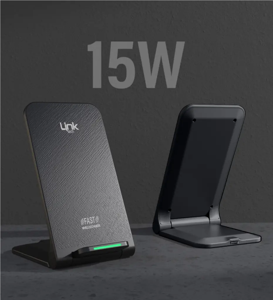 W515 15W Type-C Table Wireless Charger & Phone Holder - 4