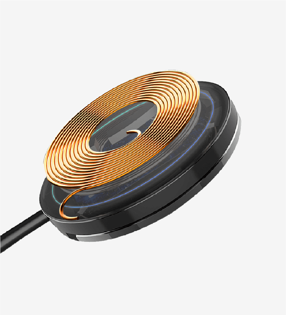 W516 Fast 15W Wireless Charging Pad with Foldable Stand - 3