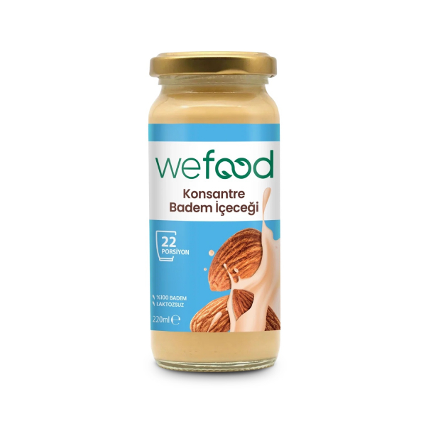 Wefood Badem Sütü Konsantresi 240 gr