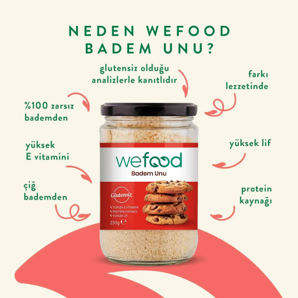 Wefood Badem Unu  250 gr - 3