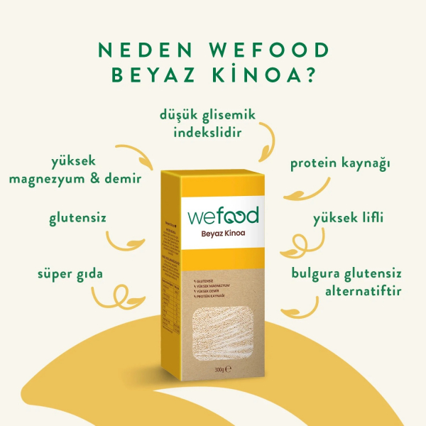 Wefood Beyaz Kinoa  300 gr - 4
