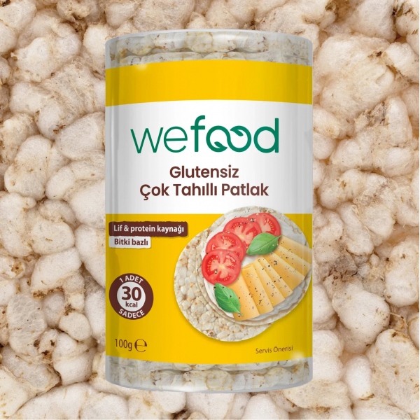 Wefood Çok Tahıllı Patlak  100 gr - 2
