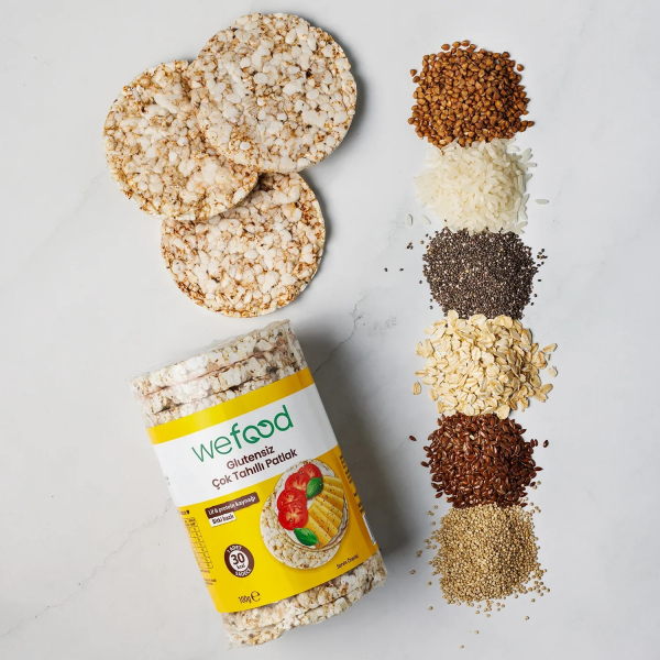 Wefood Çok Tahıllı Patlak  100 gr - 5