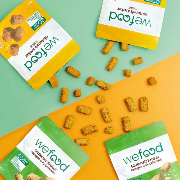 Wefood Fesleğenli Kraker  40 gr - 7
