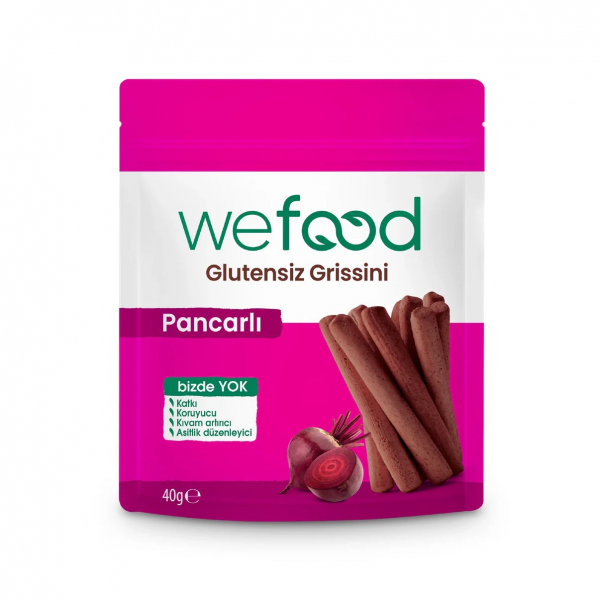 Wefood Glutensiz Grissini Pancarlı 40 gr