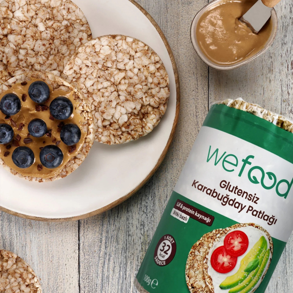 Wefood Glutensiz Karabuğday Patlağı  100 gr - 5