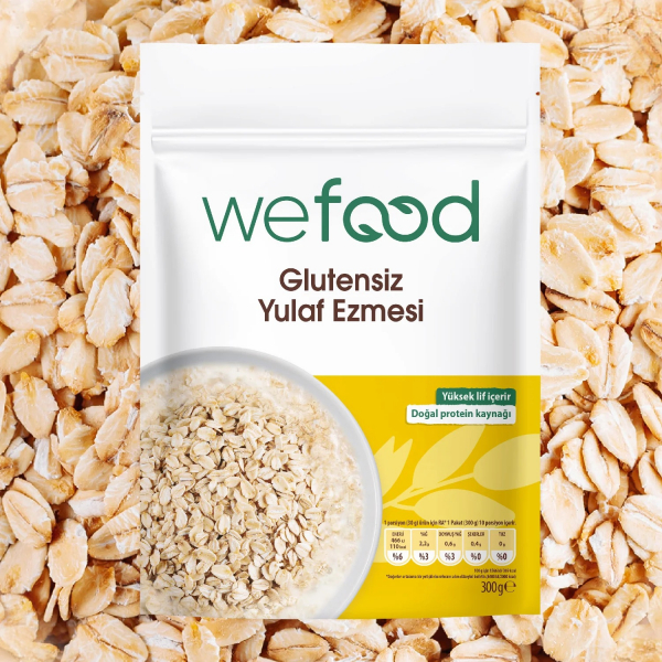 Wefood Glutensiz Yulaf Ezmesi  300 gr - 2