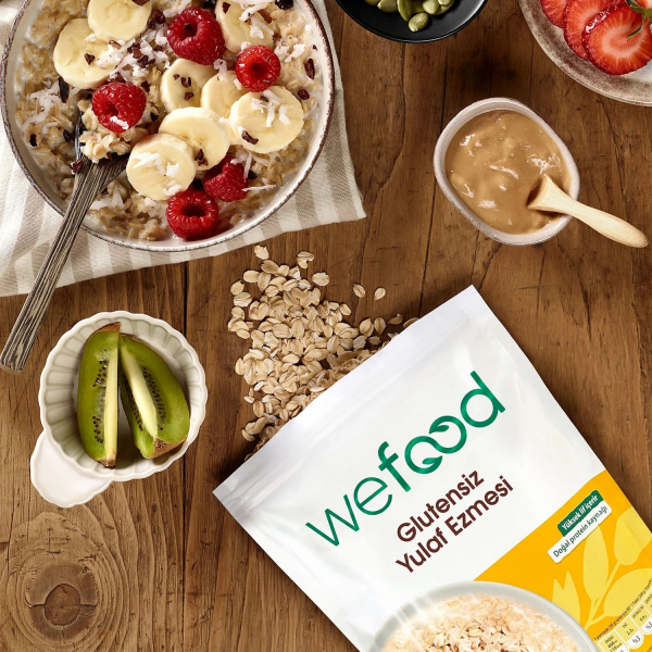 Wefood Glutensiz Yulaf Ezmesi  300 gr - 5