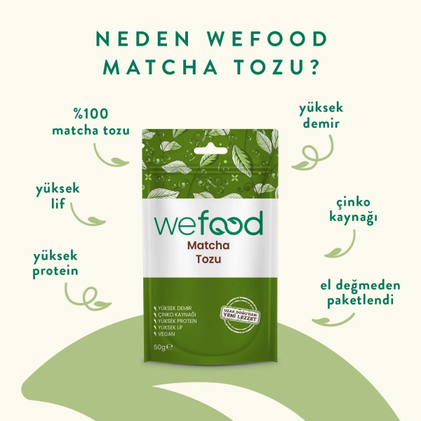 Wefood Matcha Tozu  50 gr - 4