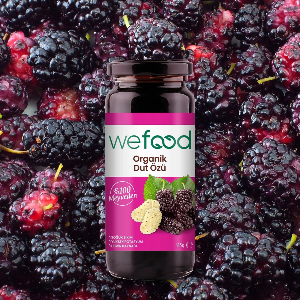 Wefood Organik Dut Özü Soğuk Sıkım  315 gr - 2