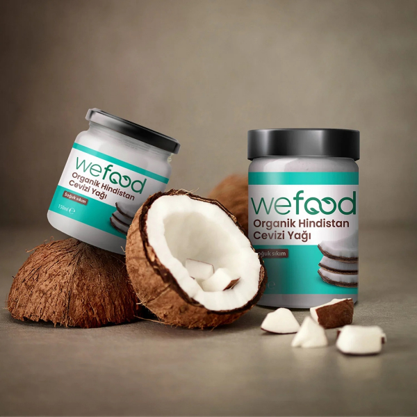 Wefood Organik Hindistan Cevizi Yağı  150 ml - 5