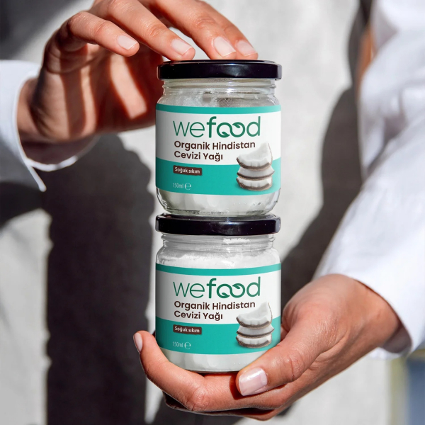 Wefood Organik Hindistan Cevizi Yağı  150 ml - 6