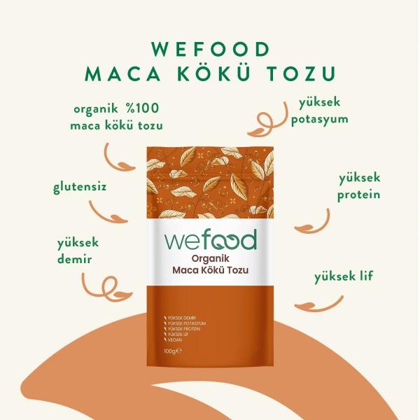 Wefood Organik Maca Tozu  100 gr - 3