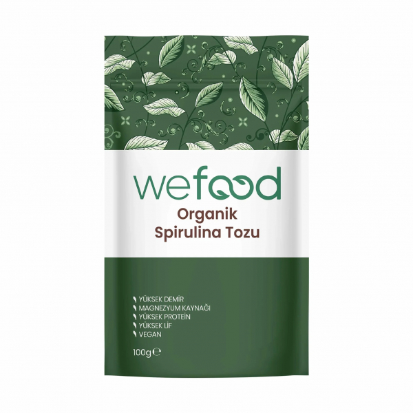 Wefood Organik Spirulina Tozu 100 gr