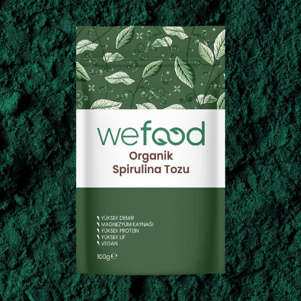 Wefood Organik Spirulina Tozu  100 gr - 2
