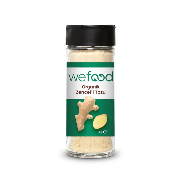Wefood Organik Zencefil Tozu 65 gr