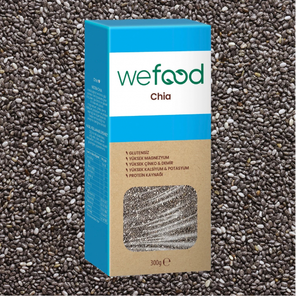 Wefood Siyah Chia  300 gr - 2