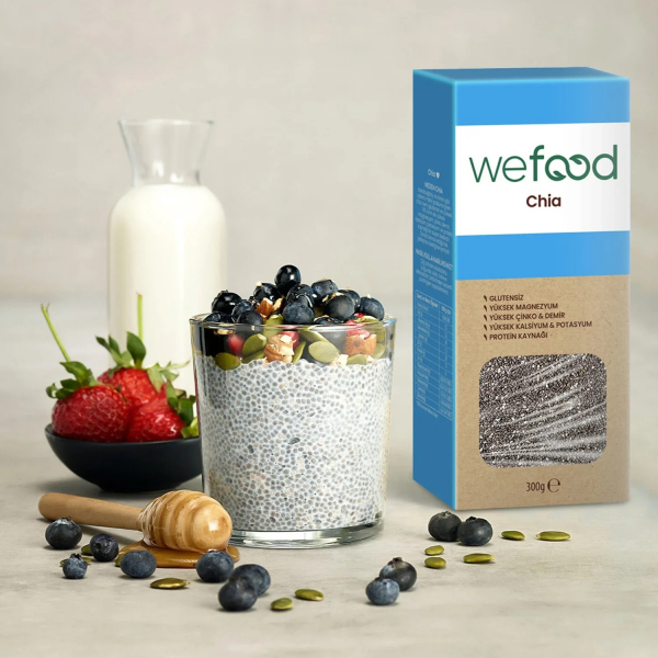 Wefood Siyah Chia  300 gr - 5