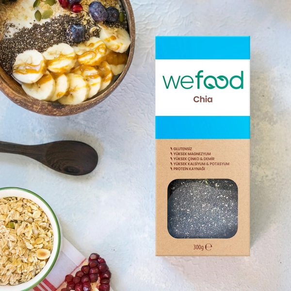 Wefood Siyah Chia  300 gr - 6