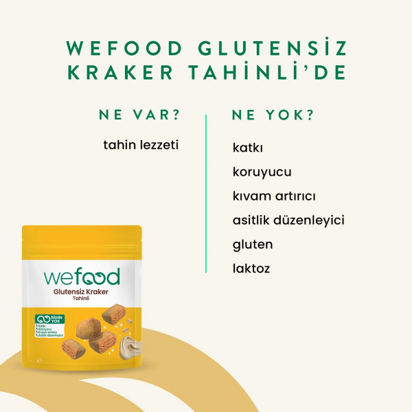 Wefood Tahinli Kraker  40 gr - 4