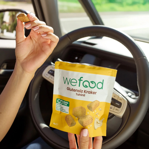Wefood Tahinli Kraker  40 gr - 6