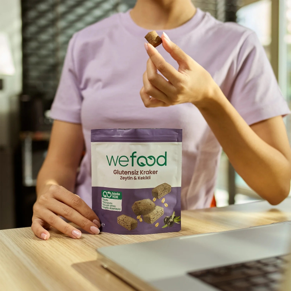Wefood Zeytinli & Kekikli Kraker  40 gr - 5