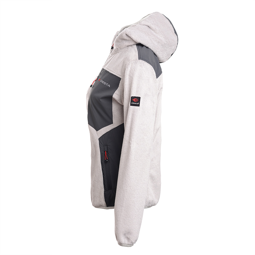 Welboa Kapüşonlu Polar Ceket - 2