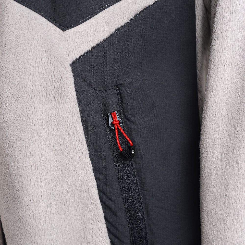 Welboa Kapüşonlu Polar Ceket - 4