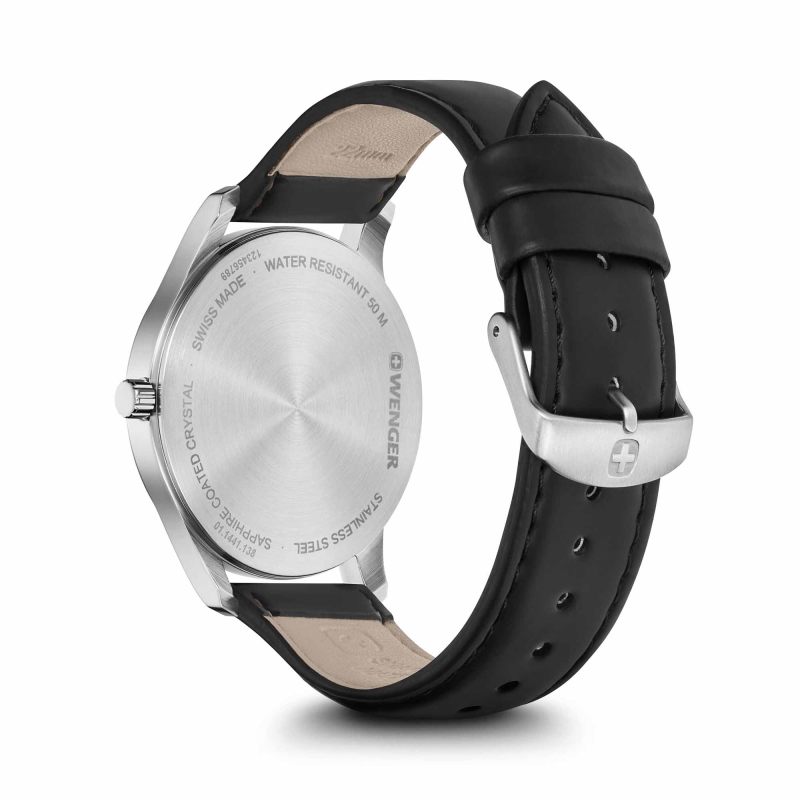 Wenger 01.1441.138 City Classic 42mm Erkek Kol Saati - 4