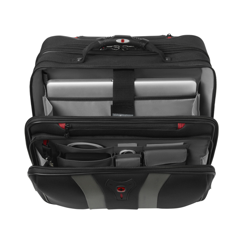 Wenger 600659 Granada 15" Tekerlekli Evrak Çantası, Siyah - 3
