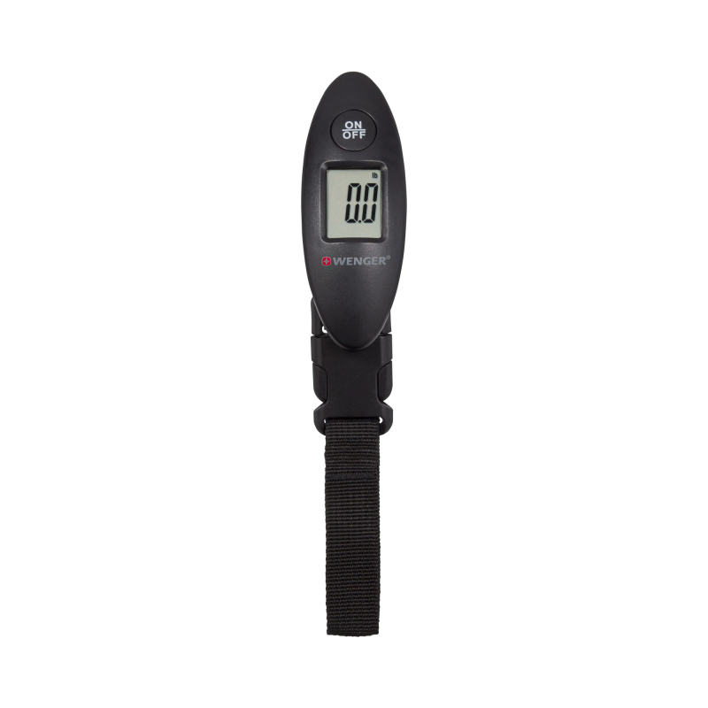 Wenger 611883 Mini Dijital Bavul Tartısı, Siyah