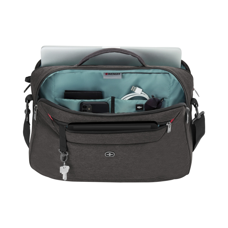Wenger 611640 Mx Commute 16" Evrak Çantası, Gri - 3