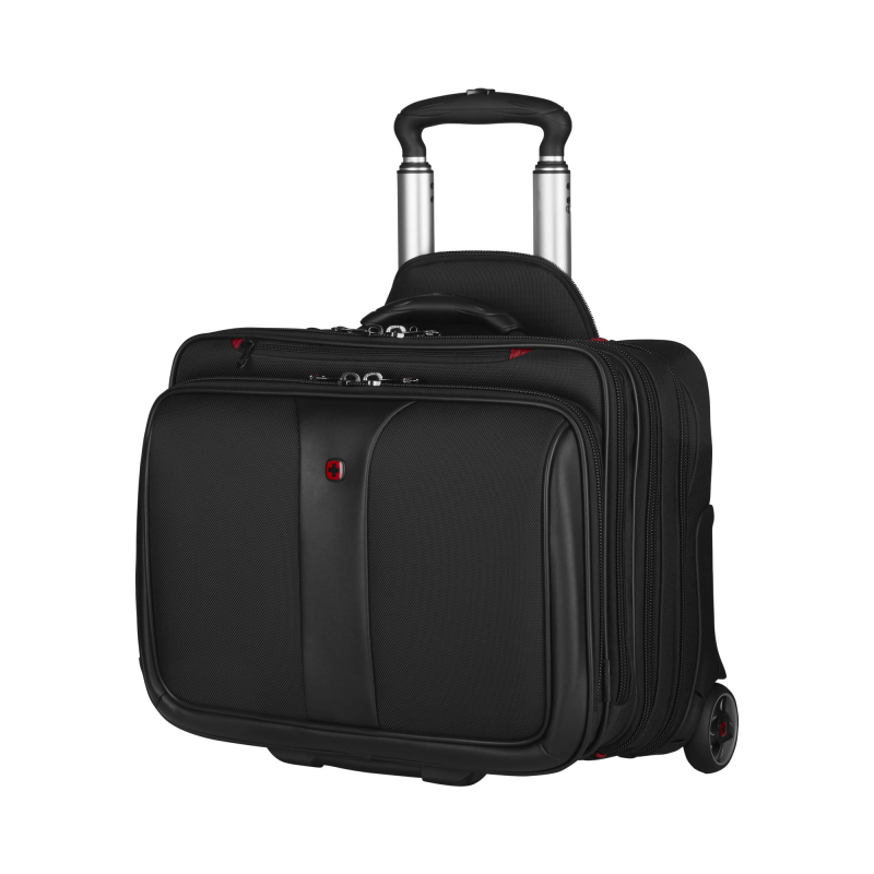 Wenger 600662 Patriot 17" Tekerlekli 2li Evrak Çantası, Siyah - 7