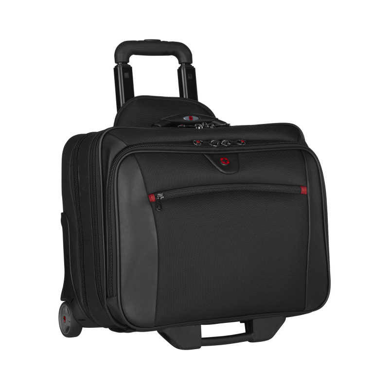 Wenger 600661 Potomac 17" Tekerlekli 2li Evrak Çantası, Siyah - 6