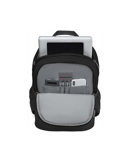 Wenger Quadma 16" Laptop Sırt Çantası – Siyah - 4