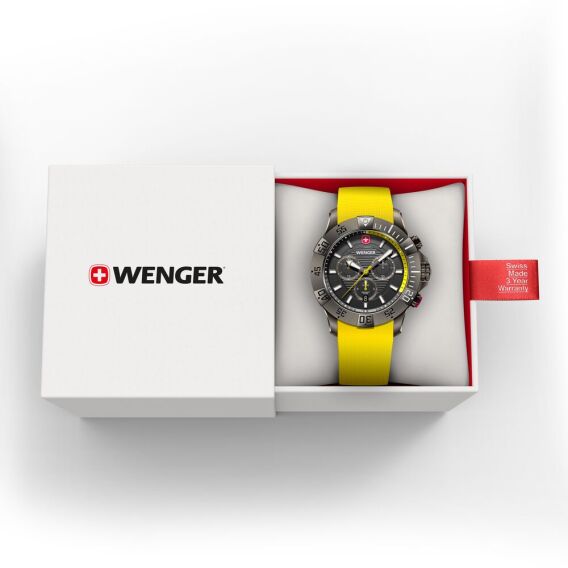 Wenger 01.0643.129 Seaforce Chrono Quartz Erkek Kol Saati - 4