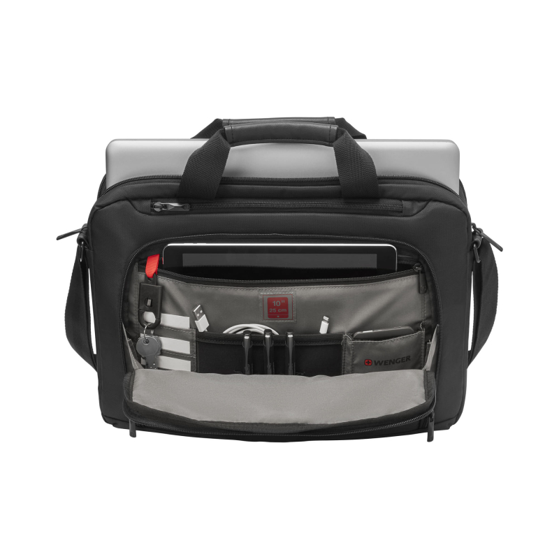 Wenger 601066 Source 16" Evrak Çantası, Siyah - 2