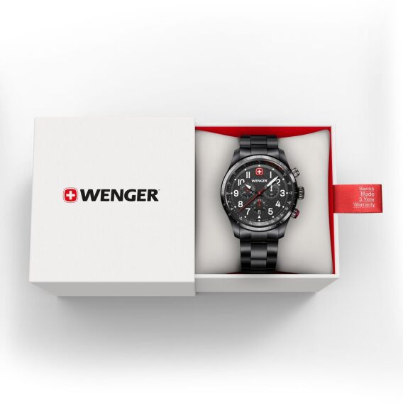 Wenger 01.0543.112 Terragraph Chrono Quartz Erkek Kol Saati - 3
