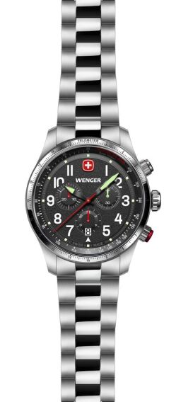 Wenger 01.0543.111 Terragraph Chrono Quartz Erkek Kol Saati - 3
