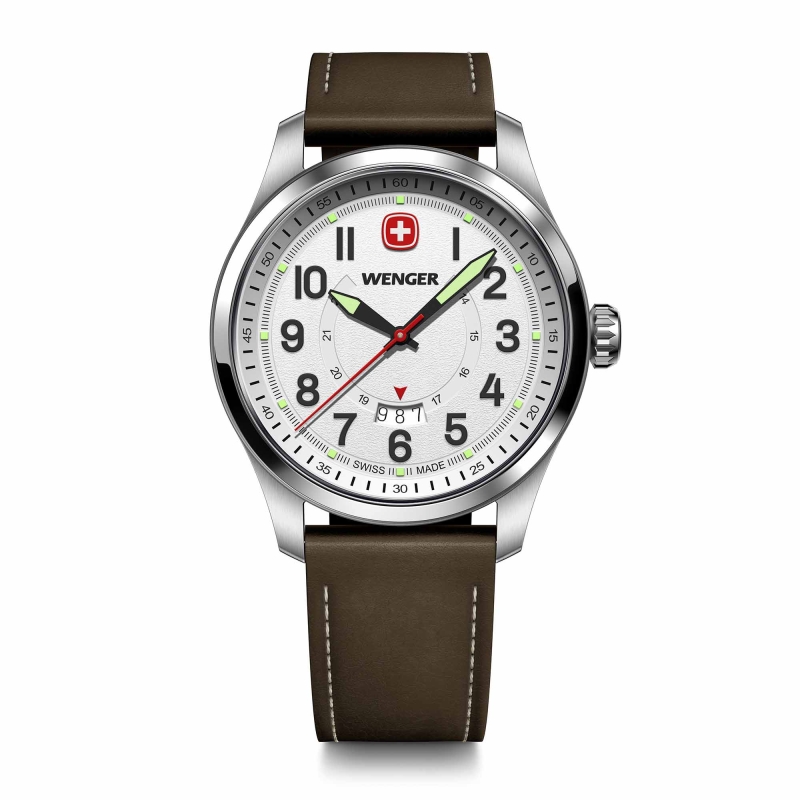 Wenger 01.0541.120 Terragraph 43mm Erkek Kol Saati