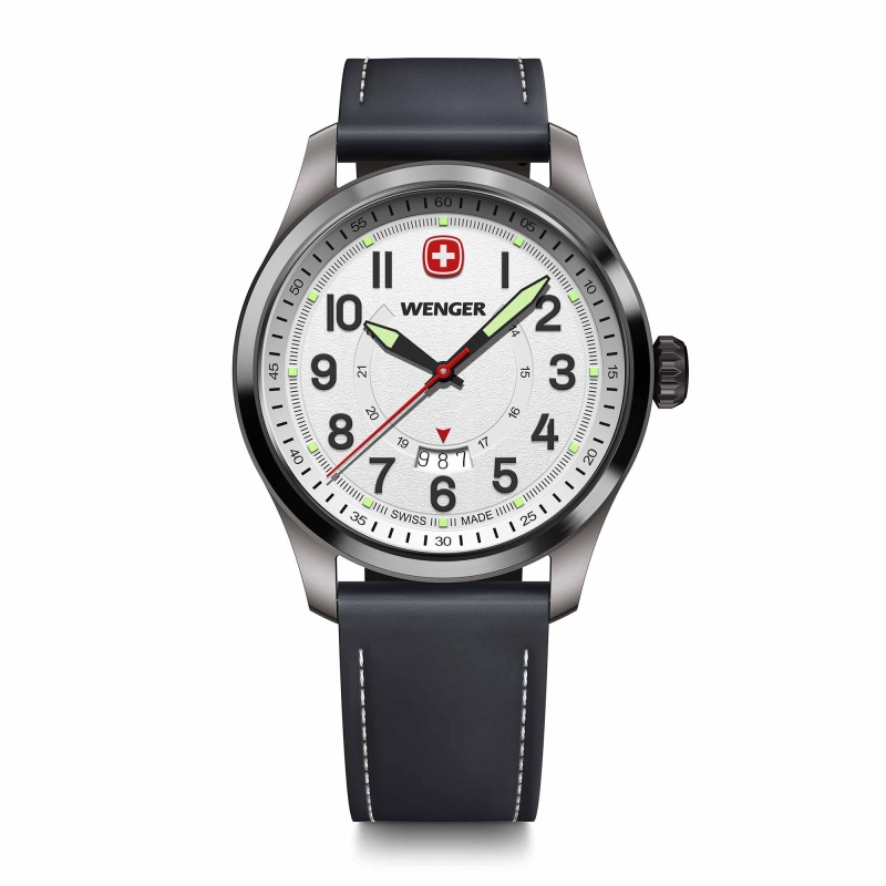 Wenger 01.0541.126 Terragraph 43mm Erkek Kol Saati