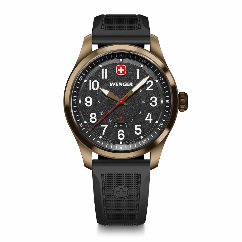 Wenger 01.0541.125 Terragraph 43mm Erkek Kol Saati