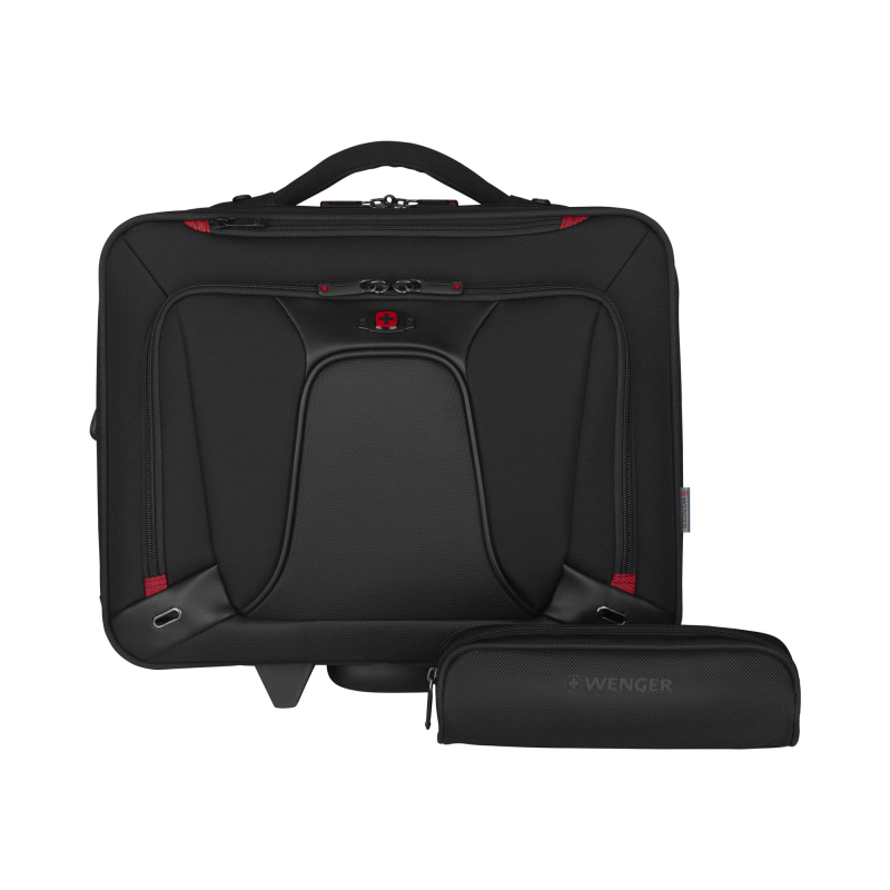 Wenger 600664 Transfer 16" Tekerlekli Evrak Çantası, Siyah
