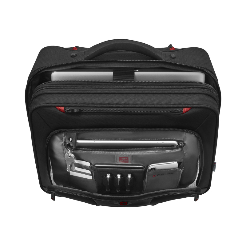 Wenger 600664 Transfer 16" Tekerlekli Evrak Çantası, Siyah - 6