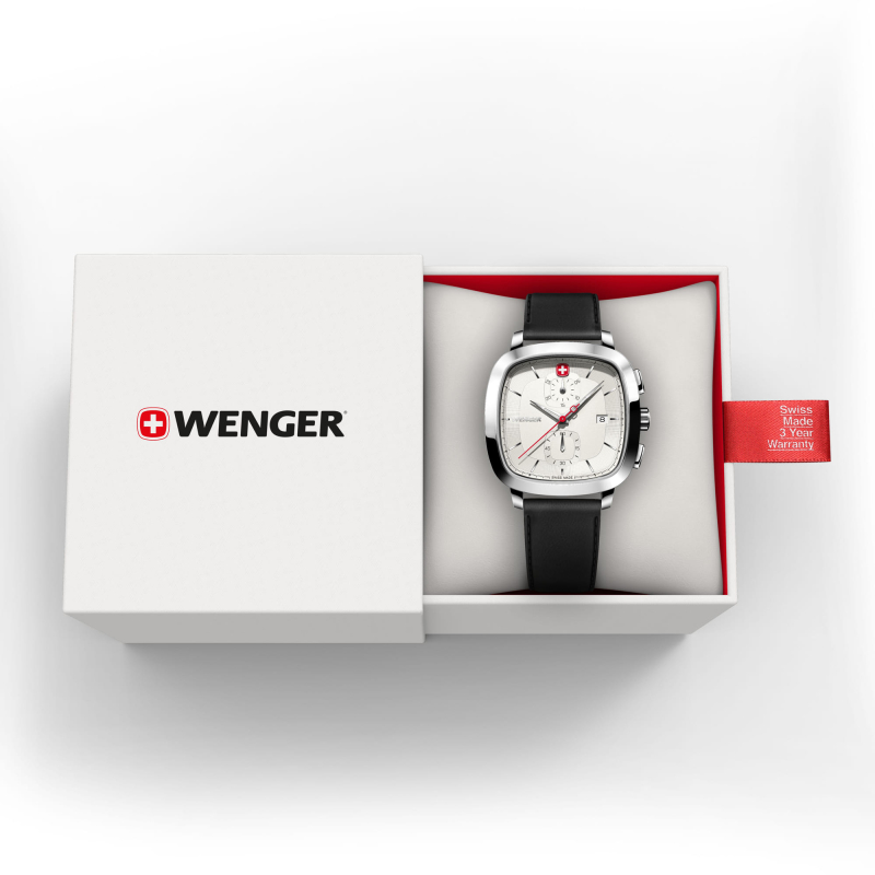 Wenger 01.1933.104 Vintage Classic Chrono 39.5mm Erkek Kol Saati - 2